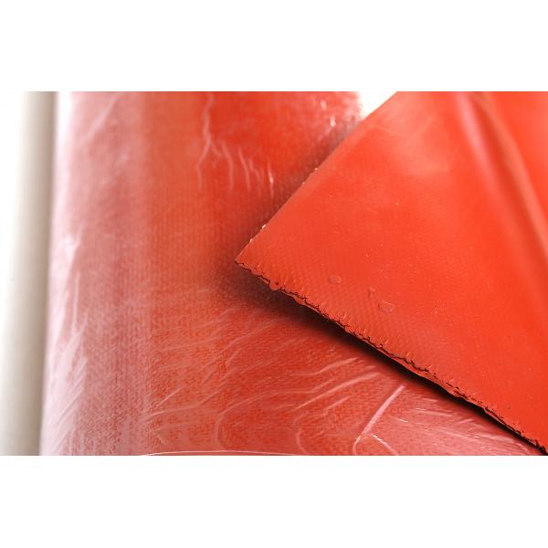 Quality Single Side Silicone Coated Fiberglass Cloth Fabric For Fireproof for sale