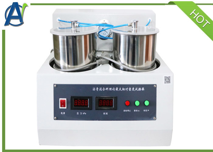 China ASTM D2041 Maximum Theoretical Specific Gravity Tester with 4000ml Vessels factory