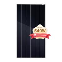 China 540 Watt Mono Facial N Type Solar Cell Panel Hjt Half Cut 24v for sale