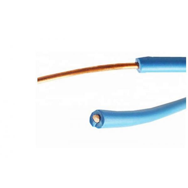 Quality H07V - U Solid Bare Copper Conductor Electrical Wires And Cables House Wiring for sale
