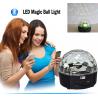 China 6 LED Disco Dj Stage Lighting LED RGB Crystal Magic Ball Effect Light DMX Light KTV Party factory