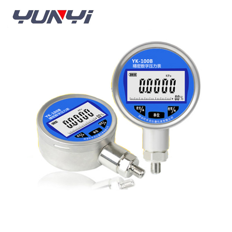 China Smart Digital Precision 0.5% 0.2% Pressure Gauge With LED Display factory