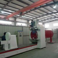 China 9500MM Length Johnson Wire Screen Welding Machine For Pulp / Paper factory