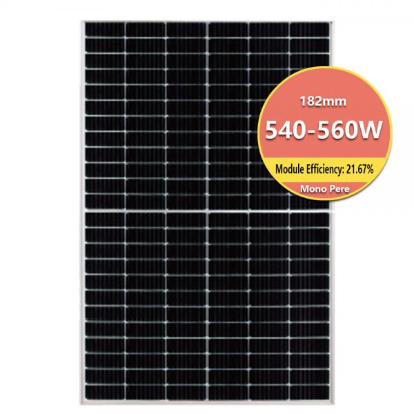 Quality Wholesale Outdoor Half-Cell Monocrystalline Solar Panel 540W 545W 550W 560W Solar Panel for sale
