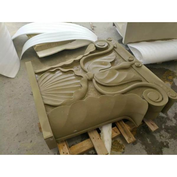 Quality 50mm European Style Sandstone Garden Ornaments Stone Relief Sculpture for sale