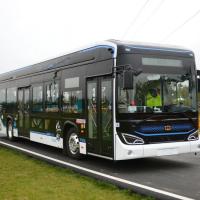 china LHD 12m Low Floor E-Bus 280-650km Electric City Bus With 46 Seats