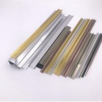 China Tolerance 0.12mm Aluminium Trim Profiles T and U and G Shape factory
