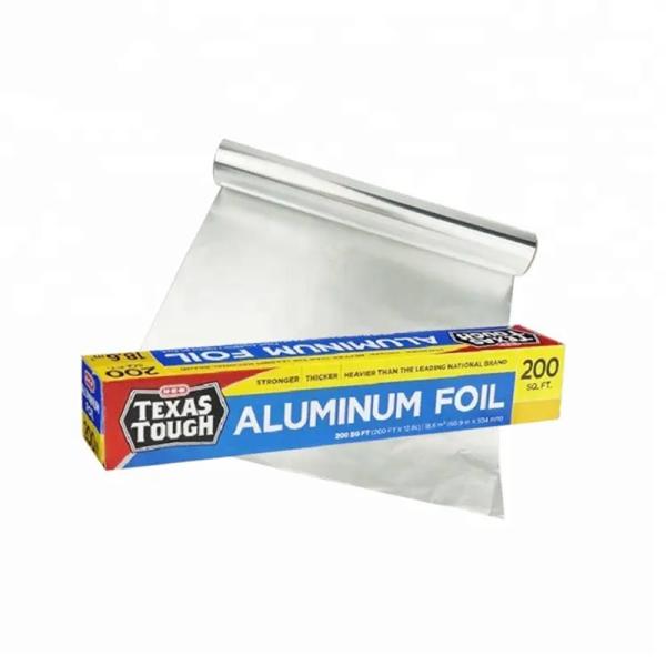 Quality Food Grade 45cm Kitchen Paper Aluminum Foil Roll Customizable for sale