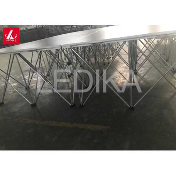 Quality Foldable 3'X 3' Modular Pop Up Stage For Wedding Advertising Exhibition for sale