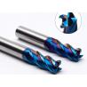 China HRC45-65 Tungsten Machine Tool Flat Carbide End Mill Cutter 4/6 Flute For Metal factory