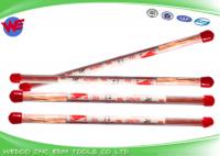 China Single Hole Small Copper Tubing EDM Electrode Tube 0.2 X 200 mmL 0.1 x 150mmL factory