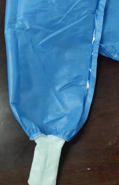 Quality BVB Sterile Surgical Gowns , Disposable Protective Gowns High Barrier Performanc for sale