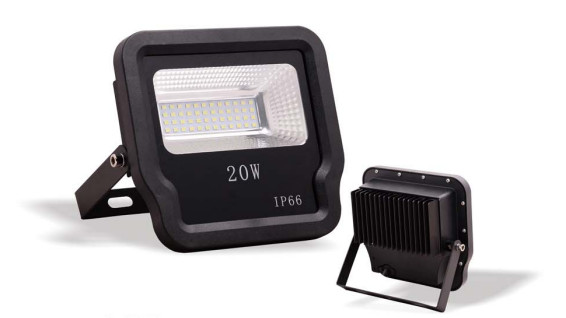 Quality 60 Watt Outdoor LED Flood Lights Cool White IP65 AW-FL230 7200lm Aluminium Black for sale