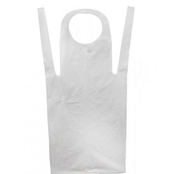 Quality Transparent PE Disposable Plastic Apron Waterproof For Cleaning for sale