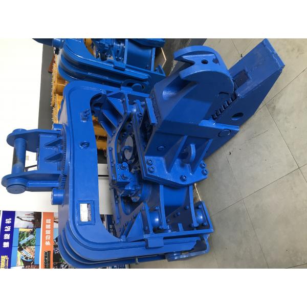 Quality Low Noise Excavator Mounted Pile Driver , Hydraulic Pile Driving Equipment for sale