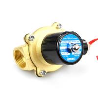 Quality Closed Oil Water Solenoid Control Valve AC220V DC12V 24V High Pressure 2 Ways for sale