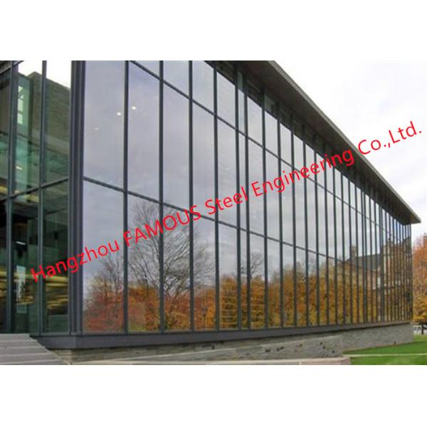 Quality 5mm-12mm Glass Curtain Wall Facade for sale