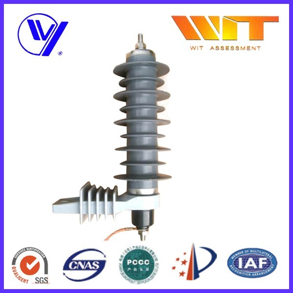 Quality Self Standing Lightning Surge Arrester With Polymeric Housing , High Energy Dissipation Capability for sale
