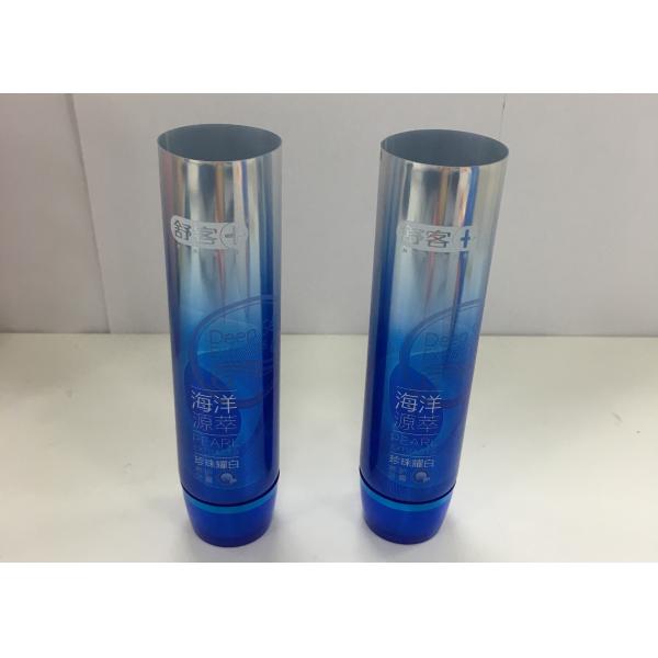 Quality 120g Round Shape Tube Plastic Laminated Cosmetic Packaging With Offset Printing for sale