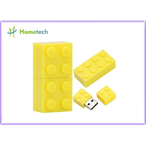 Quality Toy Brick Custom Usb Flash Drives 16GB 32GB Plastic Building Block Pendrive Gift for sale