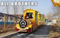 Buy cheap Outdoor Amusement Equipment Tourist Electric Train Games New Design Track And from wholesalers
