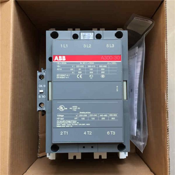 Quality A300-30-11 Three Phrase ABB DC Contactor / A Series ABB Magnetic Contactor for sale