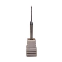 Quality 1.80mm 55HRC 2 Flute Cemented Carbide Ball Nose End Mill for sale