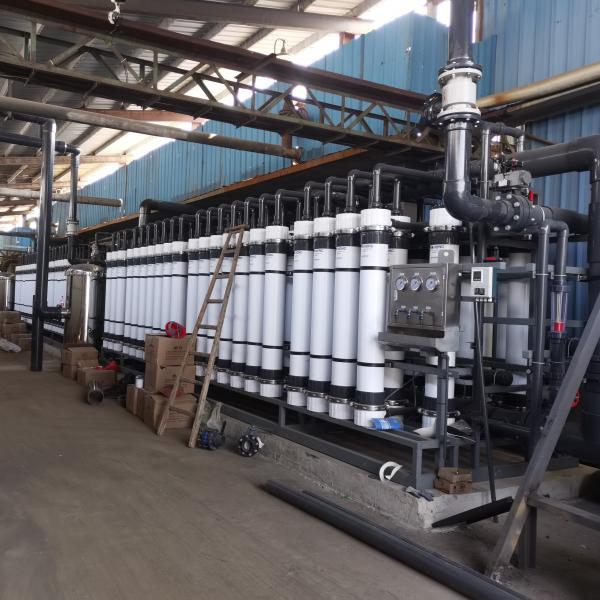 Quality 8in PVDF Ultrafiltration Water Filter Membrane 50lmh Industrial Ultrafiltration Systems for sale