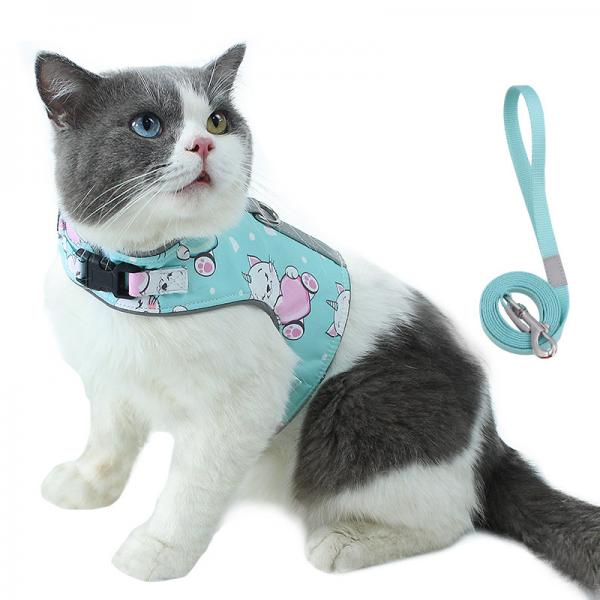 Quality OEM Cat Vest Harness Leash Set for sale