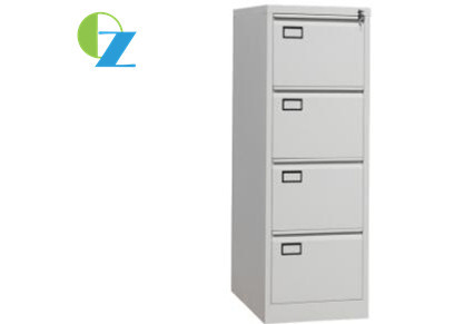 Quality 0.5mm 4 Drawer Filing Cabinet With Name Holder Goose Neck Handle for sale