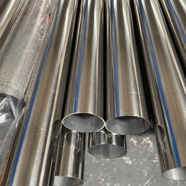 Quality BA 2B Bright Polish Stainless Steel Round Pipe Cold Hot Rolled Seamless Welded for sale