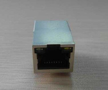 Quality Low Profile Cat3 RJ45 Modular Jack 8P8C Sinking Board HF Housing 90°Angle Right for sale