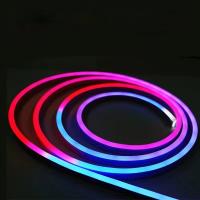 China 12V Addressable SMD3535 RGB Neon Light 84D/M RGBIC 5M LED Flexible Neon Light With Remote Music Sync Work factory
