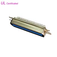 Quality 50 Pin 2.16mm Centerline Male Solder Centronic Connector MD Shell Certificated UL for sale