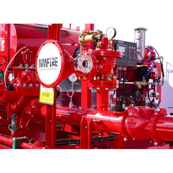 Quality Ductile Cast Iron Diesel Fire Pump Package 100PSI UL/FM/NFPA20 Listed for sale