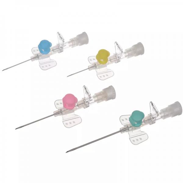 Quality Disposable IV Cannula Intravenous Catheter With Injection Port 18G 20G 22G 24G for sale