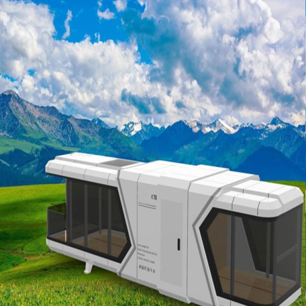Quality Commercial Space Capsule House Airship Pod Prefab Modular Homes for sale