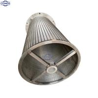 China Catalytic reformer wedge wire screen tube stainless steel Rotary drum filter screen factory
