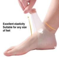 China Ankle Sleeve OEM Silicone Heel Protector，Silicone Rubber Sleeving Soft Protective Heel factory