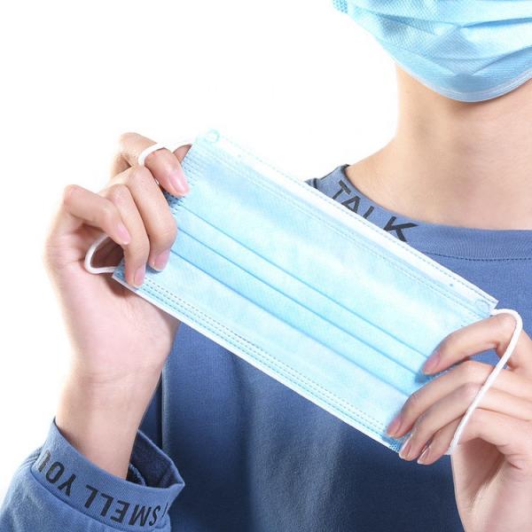 Quality 9cm 3 Ply Non Woven Face Mask for sale