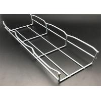 China OEM Grid Wire Basket Cable Tray 100mm Zinc Plated Ventilated factory