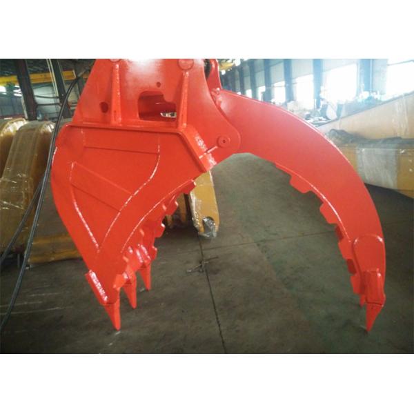 Quality Excavator Grapple Hydraulic Bucket Thumb Grapple With Grating Bucket for sale