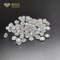 Quality CVD Lab Based Diamonds HPHT Lab Grown Diamonds White Synthetic Rough Diamond for sale