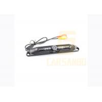 China IR Lights Car License Plate Backup Camera With CMOS 3089 Chips factory
