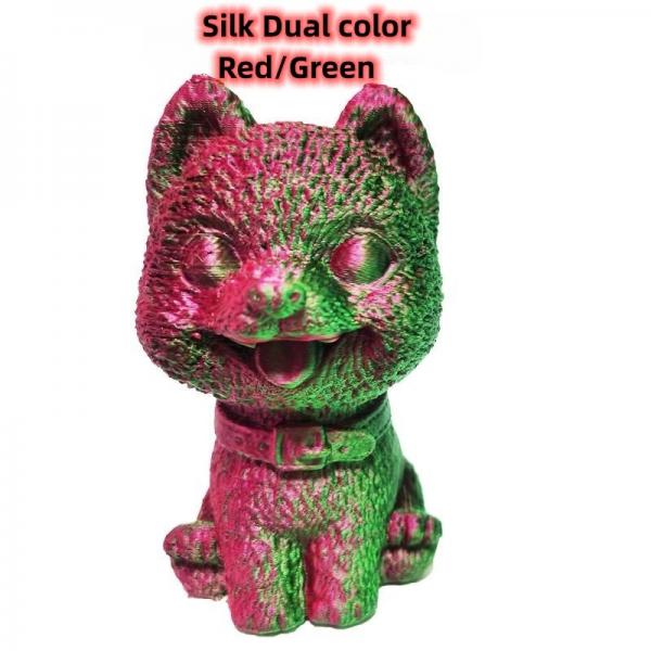 Quality Silk two Color Filament ,pla 1.75mm 3d Printer Filament,3d filament for sale