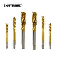 China HSS Spiral Thread Tapping Tool Cutting Screw Threading Tap And Die Set for sale