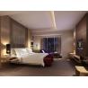 China Elegant Modern Star Hotel Bedroom Furniture Sets For Apartment / Guest Room factory