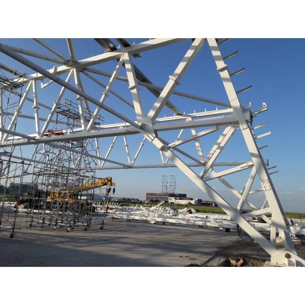 Quality Long Span Roof Truss Structural Steel Fabrication And Construction Solution for sale