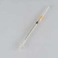 China Medical CE & ISO prices disposable 1 ml syringe with injection needle for sale