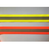 China 100% Polyester High Visibility Silver reflective tapes for Safety Vests / clothing for sale